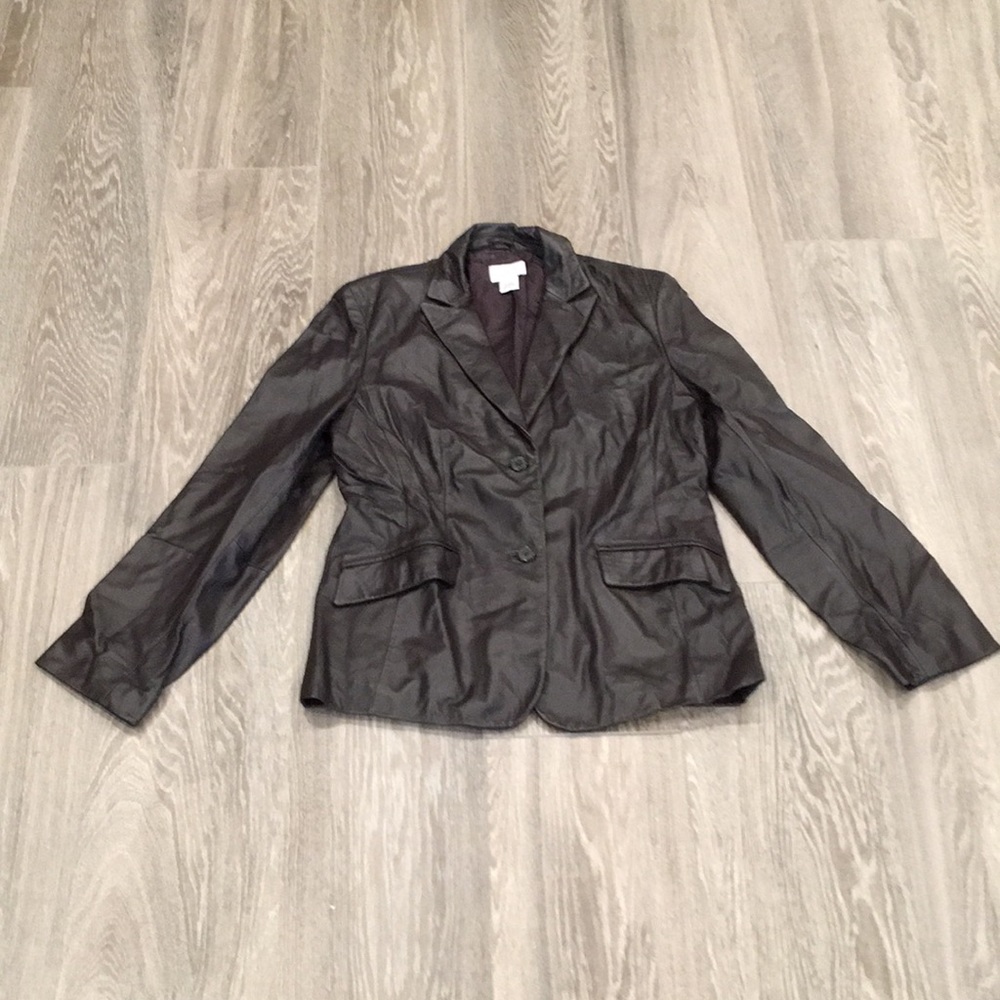 Ann Taylor Loft Leather Jacket